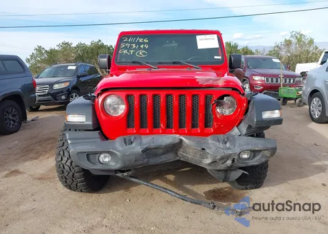 2022 Jeep Wrangler Unlimited Sport S 4X4 z USA, uszkodzony, nr VIN 1C4HJXDG4NW203378